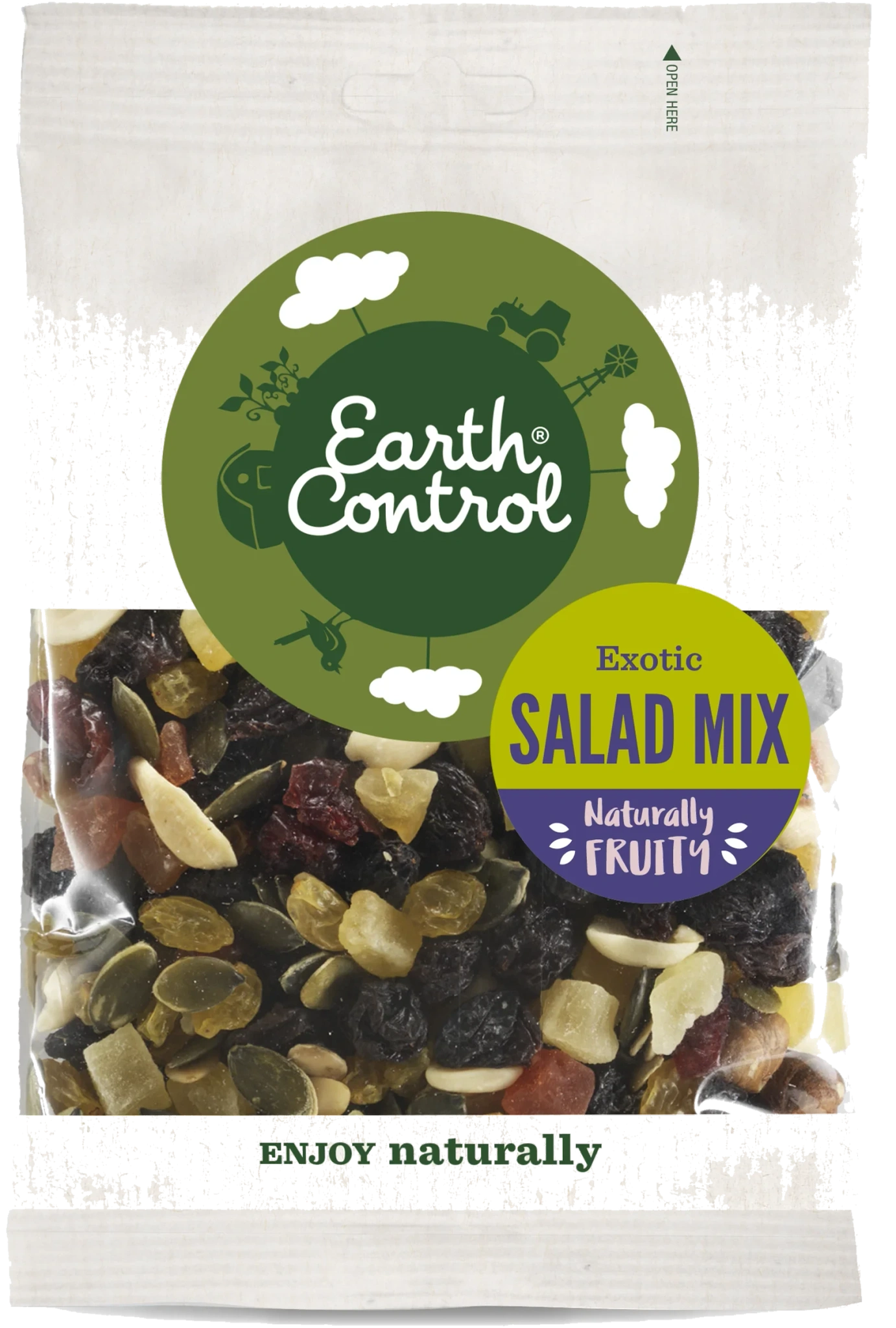 Salladsmix med frukt