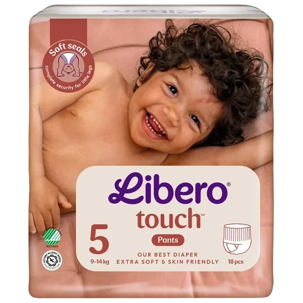 Libero Touch Pant Str.5 18stk