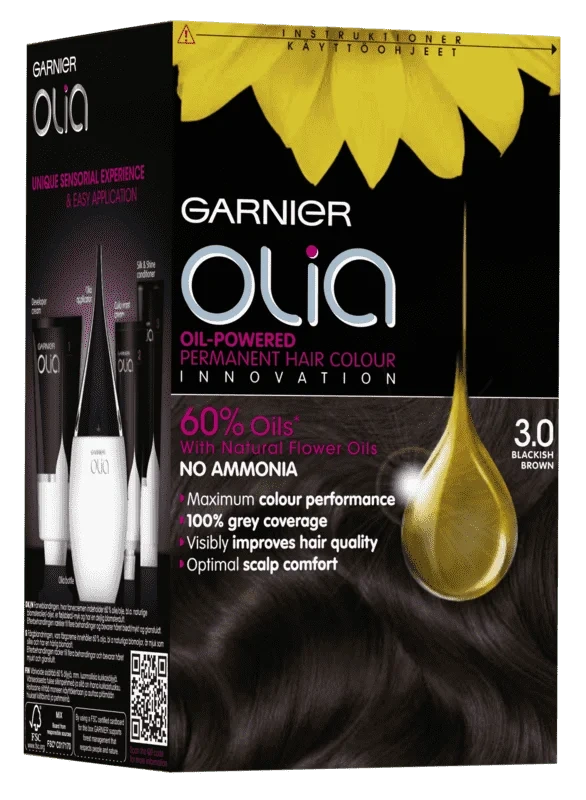Olia Hårfarge 3.0 Soft Black