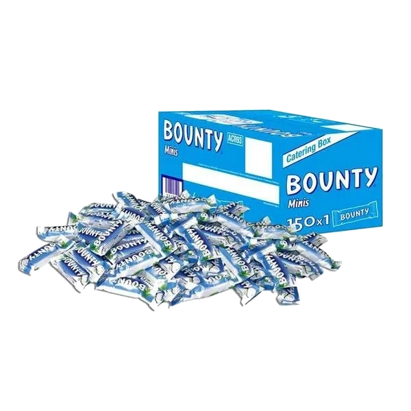 Bounty Minis (Kartong 150stk)