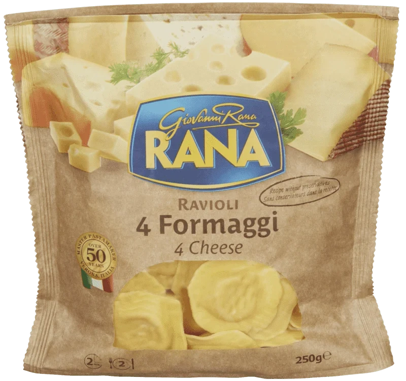 Ravioli 4 Formagi Rana 250g