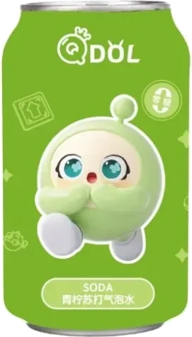 Qdol Egg Party Lime 330ml