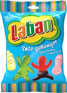 Laban Søte Gullunger 200g