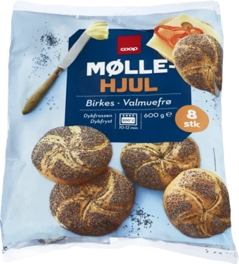 Frz Kaiser Rolls W/poppy Seeds