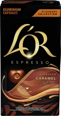 Lor Kaffekaps Espresso Caramel 10stk