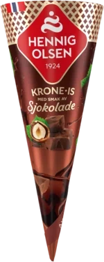 Krone-Is Sjokolade 125ml Hennig-Olsen