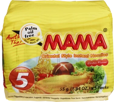 Mama Kylling Nudler 55g X 5-pack m/Risolje