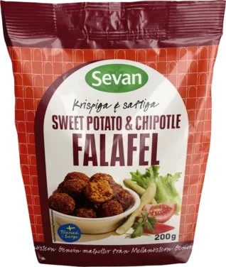 Falafel Fersk Sweet Potato & Chipotle 200g Sevan