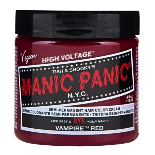 Manic Panic Semi-Permanent Hair Color Cream Vampire Red