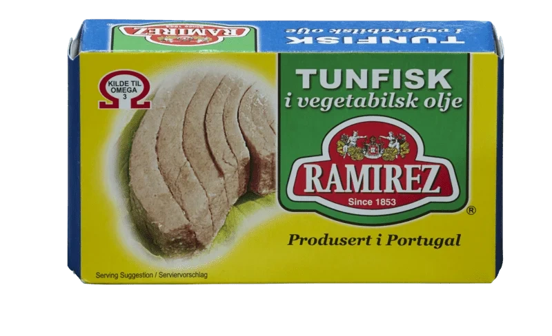Ramirez Tunfisk i Vegetabilsk Olje 120g