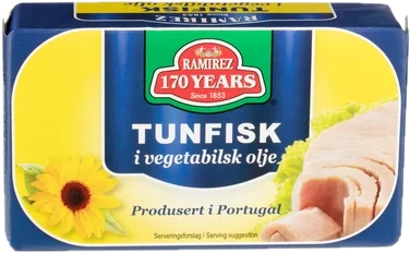 Tunfisk i Vegetabilsk Olje 120g Ramirez