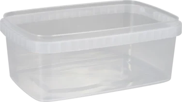 Plastbeger 192x129x73 Mm 1200 ml Klar Pp 1-roms Stor Forpakning