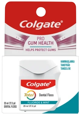 Colgate Tanntråd Total Mint 25m