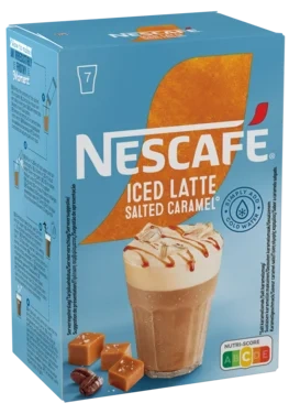 Iced Latte Salted Caramel 7pos Nescafe Gold