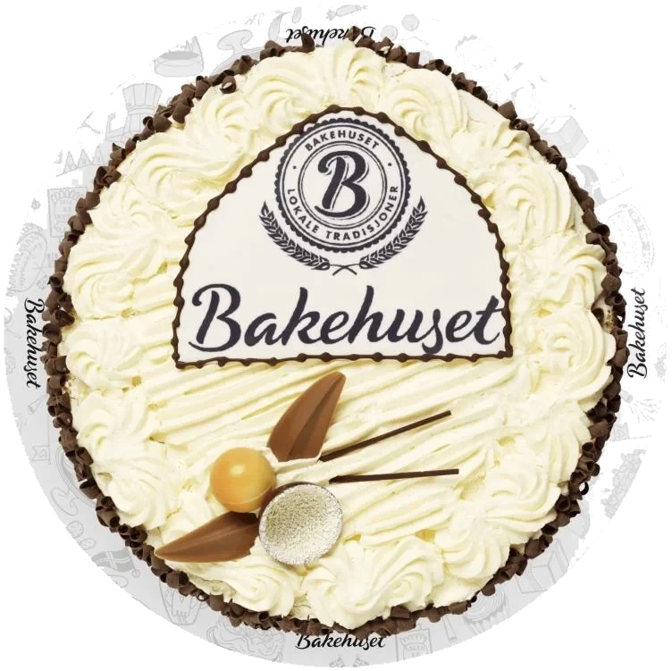 Bløtkake m/Bilde 20 Biter 1,9kg Bakehuset