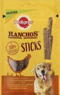 Pedigree Ranchos Chicken Sticks 4pk 10x60g