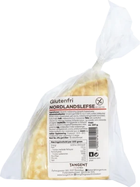 Glutenfri Nordlandslefse 160g Frys Tangent