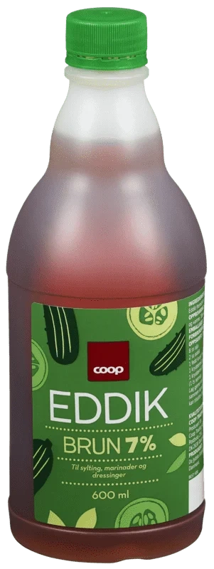 Coop Eddik Brun 7% 600ml