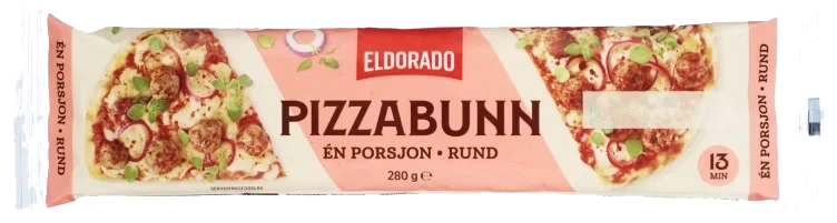 Pizzabunn Rund 280g Eldorado