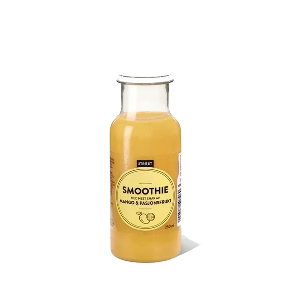 Street Smoothie Mango & Pasjon 330ml Fl 8stk
