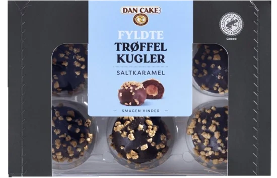 Fylte Trøffelkuler Salt Karamell 210g