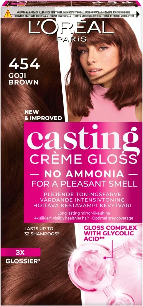 Loreal Paris Casting Crème Gloss 454 Goji Brown