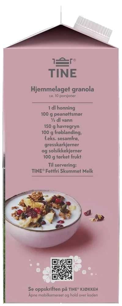 Skummet melk 0,1%