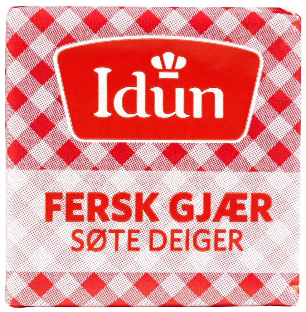 Idun Fersk gjær for søte deiger