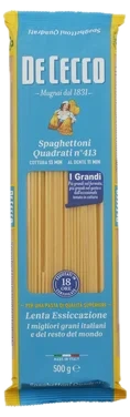Spaghetti Firkantet 500g De Cecco