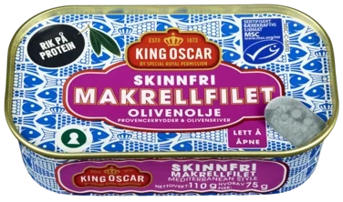 Makrell med Style 110g Olivenolje K.o