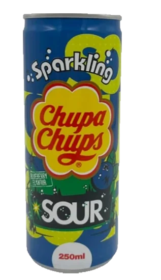 Chupa Chups Sour Blueberry 250ml