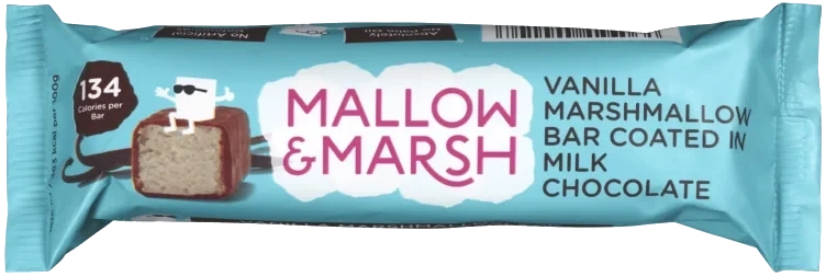 Marshmallows Sjokolade & Vanilje 35g Mallow & Marsh