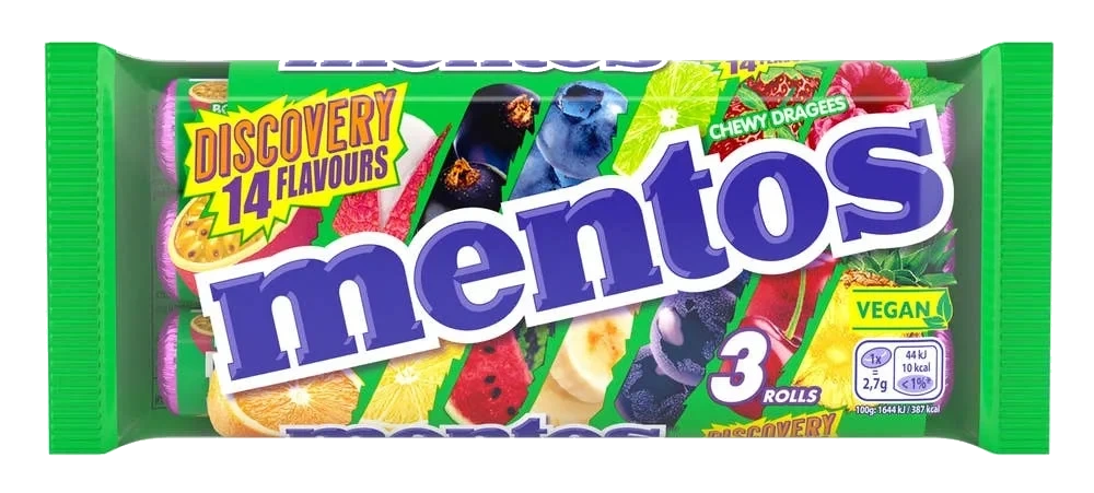 Mentos Discovery 3-pk