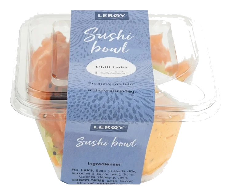 Sushibowl Laks&Chilisaus 280g Lerøy
