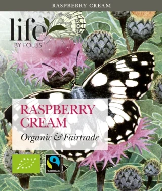 Raspberry Cream Te, Økologisk & Fairtrade, 20 Stk, Life By Follis