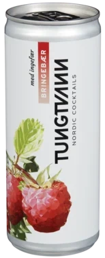 Tungtvann - Bringebær & Ingefær 4% 0.25l