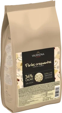 Hvit Sjokolade Perler Crunchy Valrhona