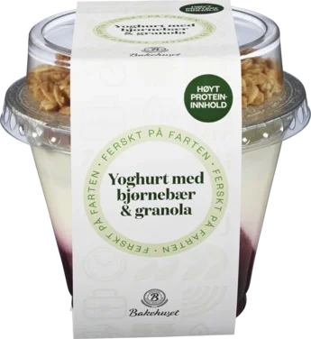 Yoghurt m/ Bjørnebær&Granola 200g