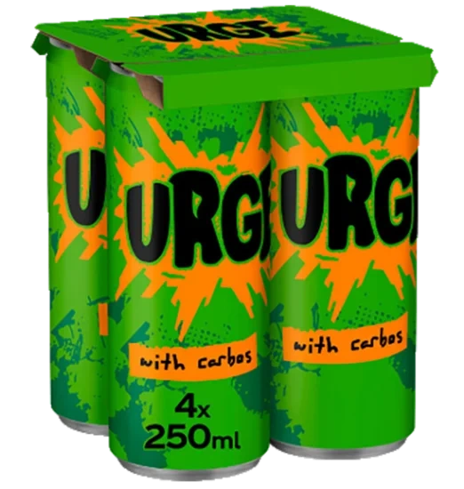 Urge 4pk x 250ml