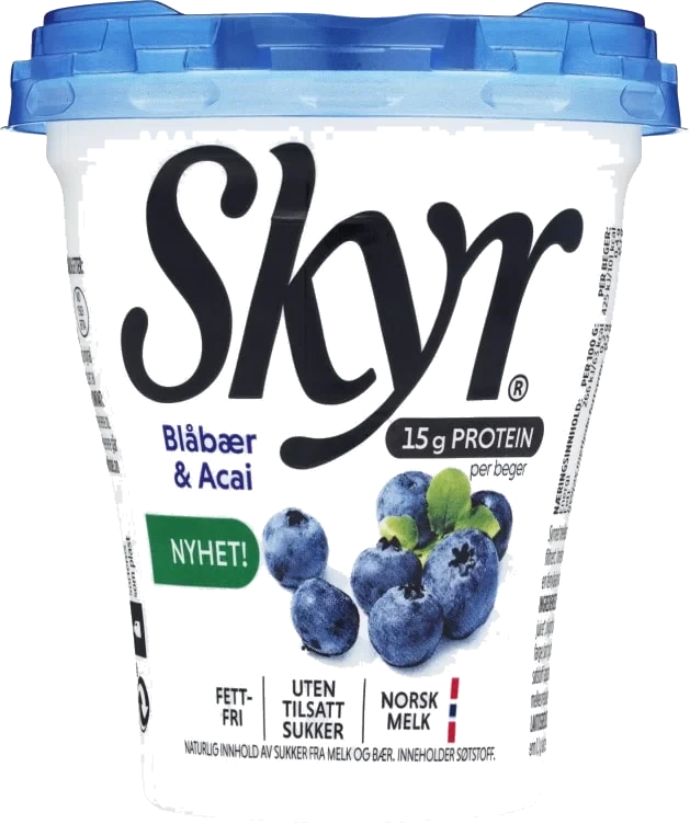 Skyr Blåbær&Acai 160g Q