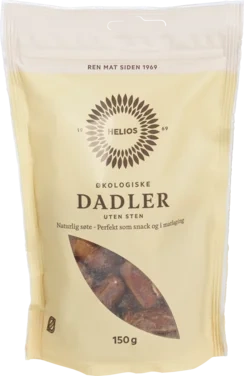 Dadler Økologisk 150g Helios