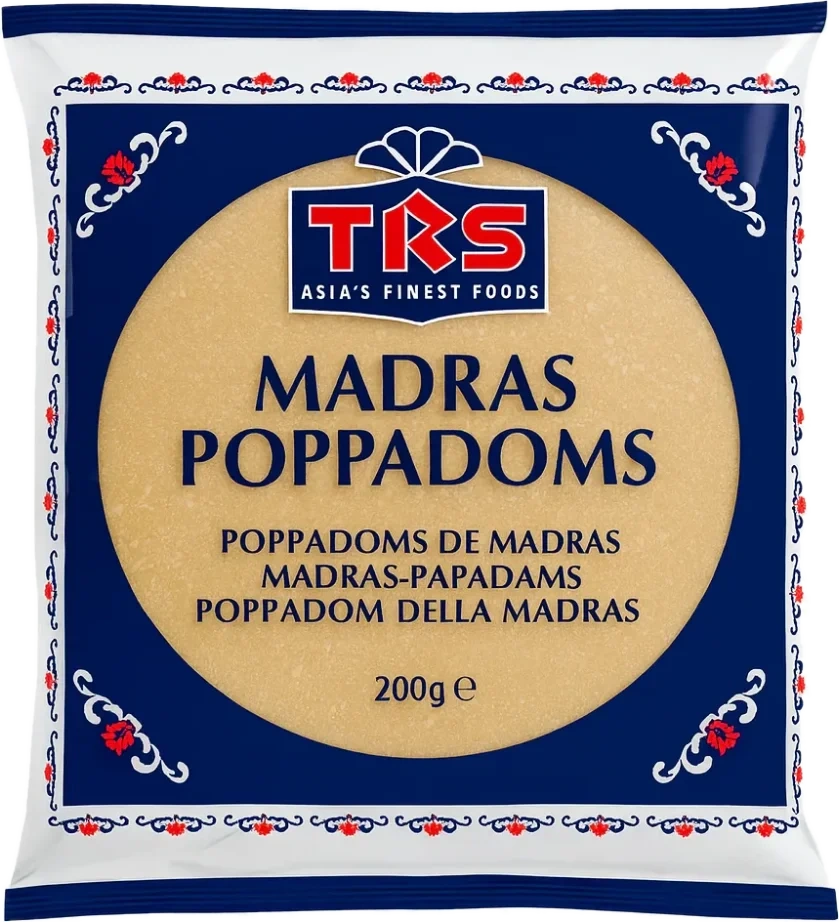 TRS Madras Poppadoms 200g