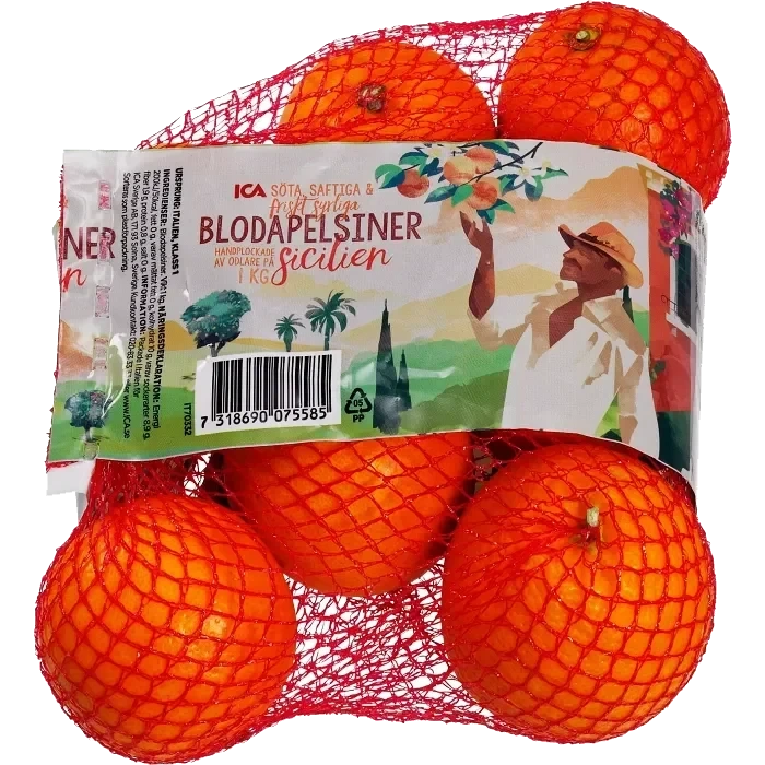 Blodapelsin Tarrocco 1kg Klass 1 ICA