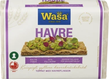 Havre Knekkebrød 300g Wasa