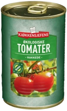Tomat Hakket Øko 400g Kjøkkensjefens