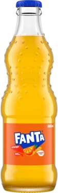 Fanta Appelsin 330ml Glassflaske