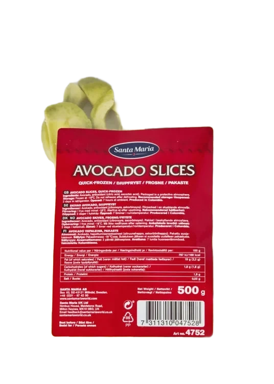 Avokado i Skiver 500g Santa Maria