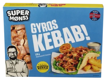 Gyroskebab 275g Super Mønsj
