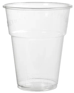 Plastglass 58 cl Clear Pla 50stk