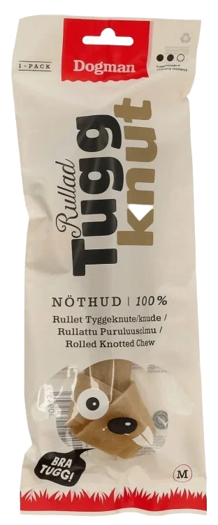 Tuggknut Mellan Rullad Hundgodis